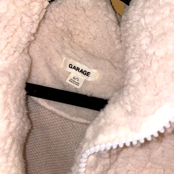 White comfy sweater from Garage - Picture 2 of 2